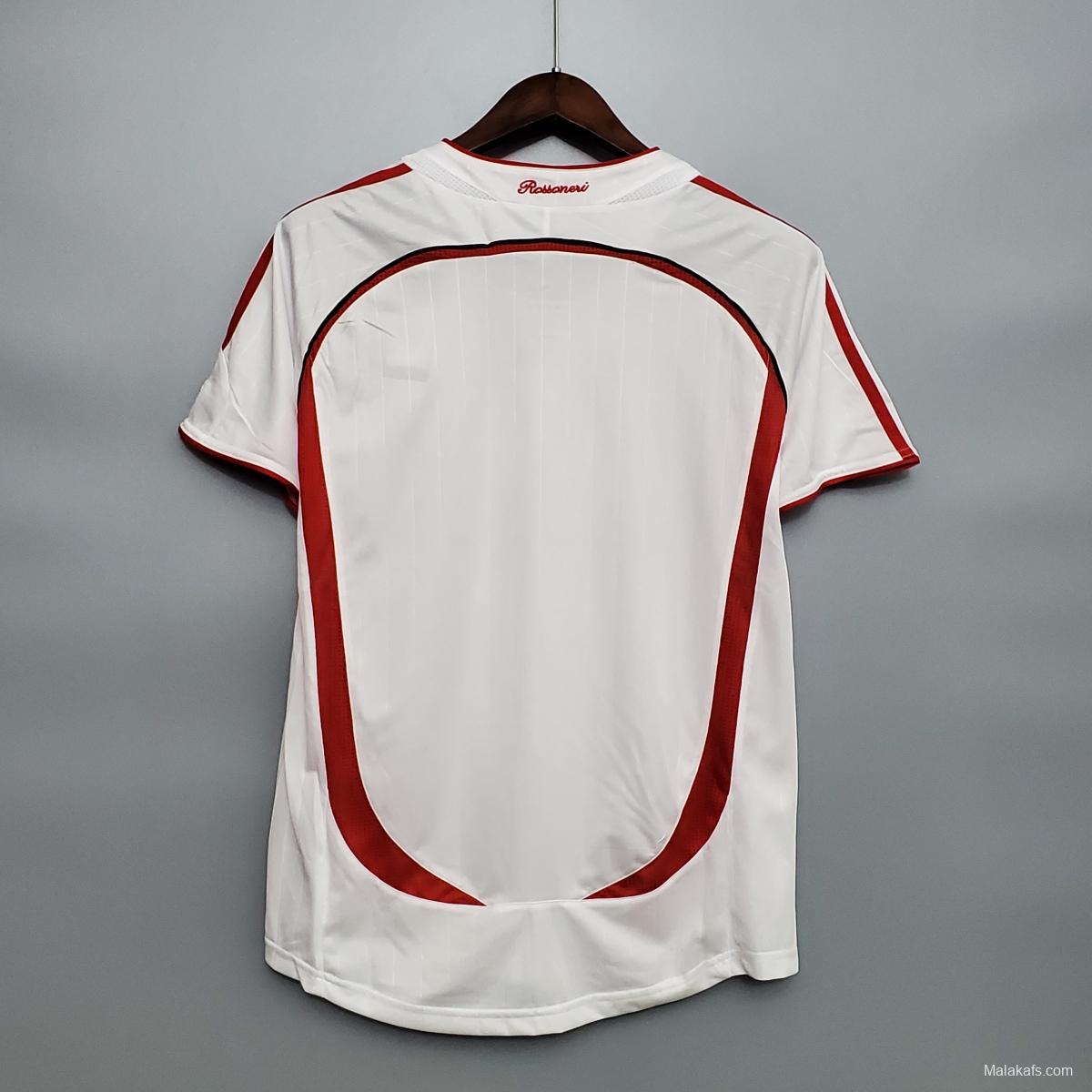 Retro AC Milan 06/07 AWAY Soccer Jersey