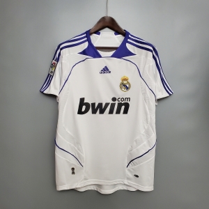 Retro Real Madrid 07/08 home Soccer Jersey