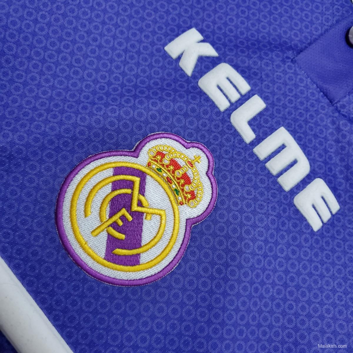 Retro Real Madrid 97/98 away Soccer Jersey