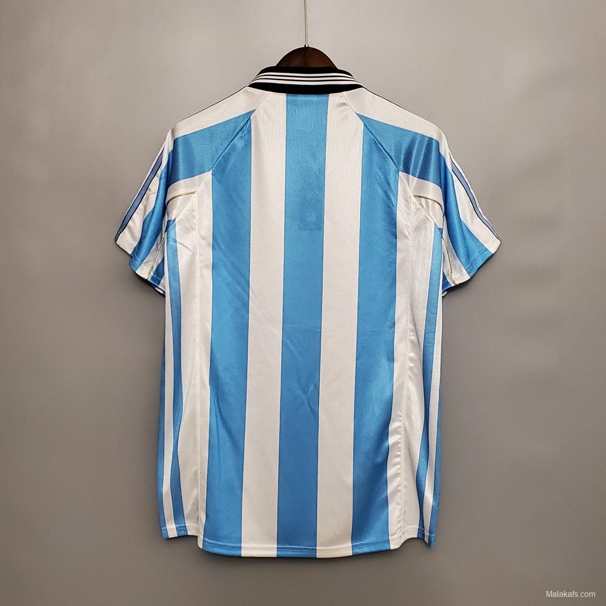 Argentina 1998 home - Retro version jersey