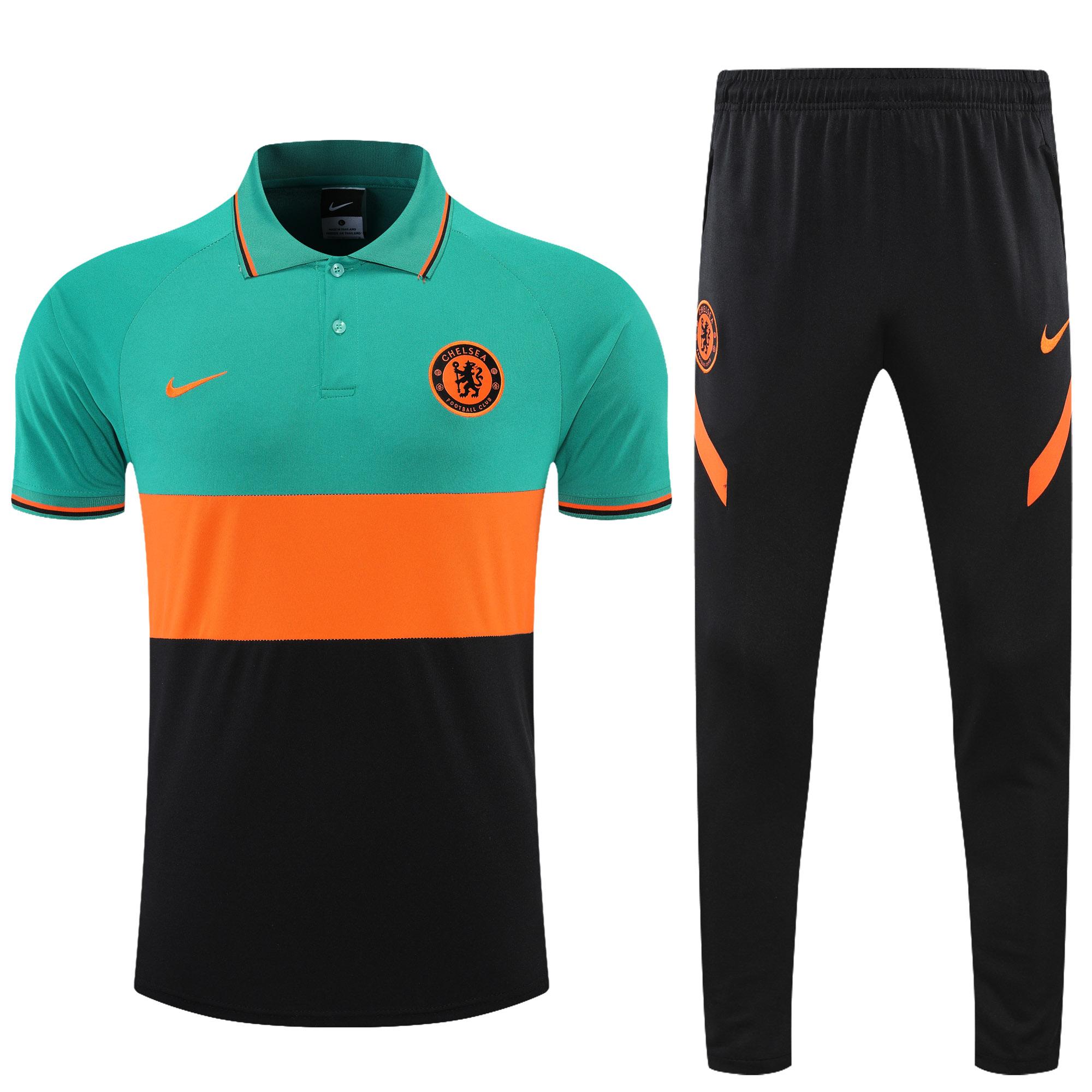 Chelsea POLO kit black orange green (not supported to be sold separately)