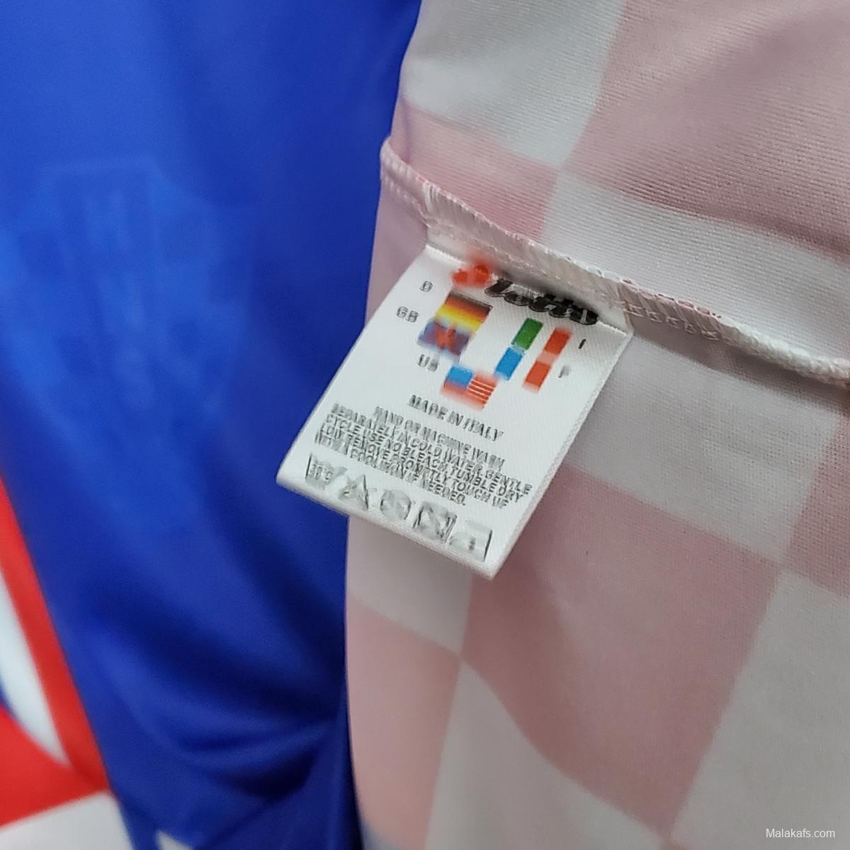 Retro 1998 Croatia home Soccer Jersey