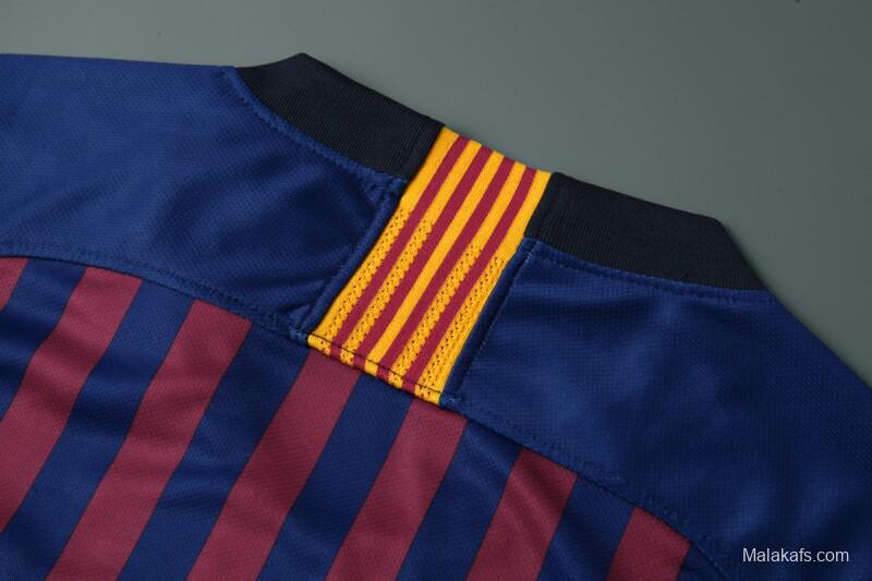 Barcelona 18-19 home Soccer Jersey