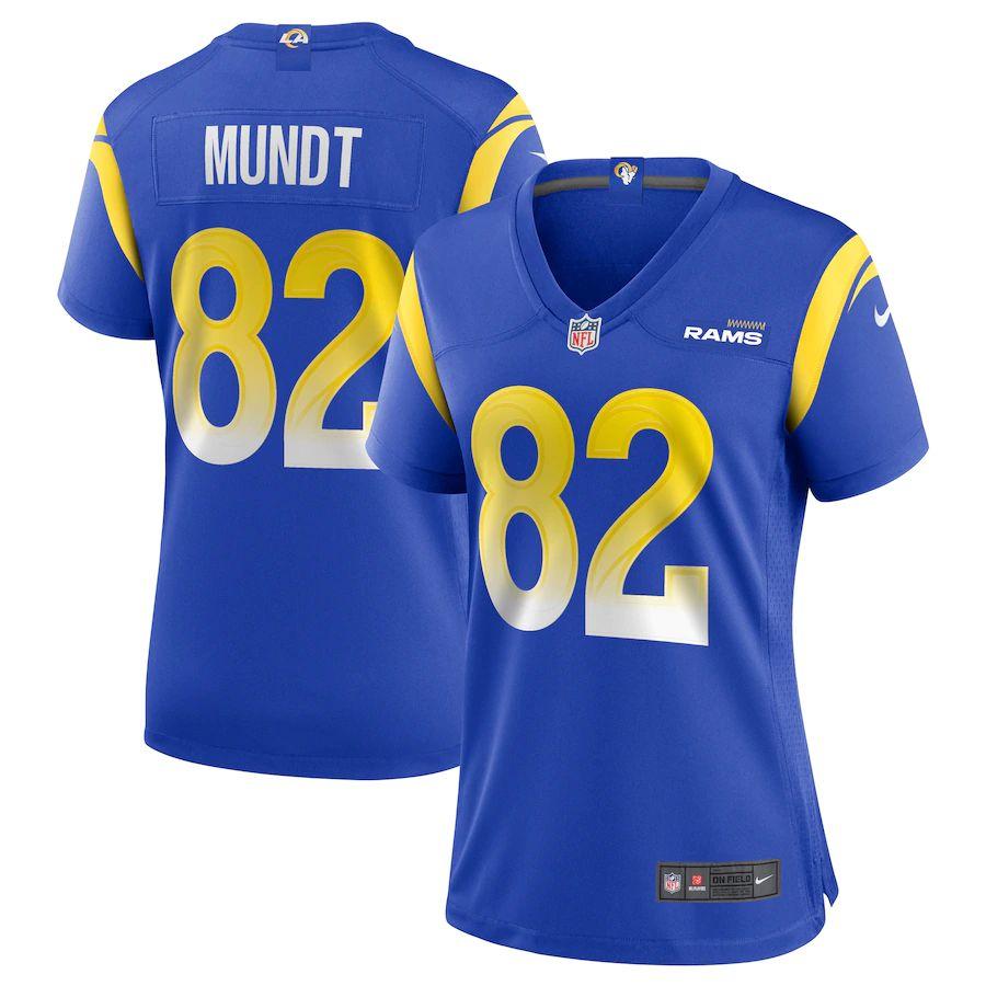 Women's Johnny Mundt Royal Player Limited Team Jersey