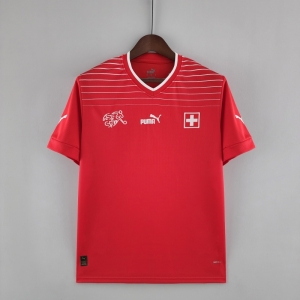 Switzerland 22/23 Home Fans Version Jersey