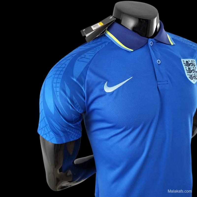 England 22/23 Pre Match LigthBlue Polo