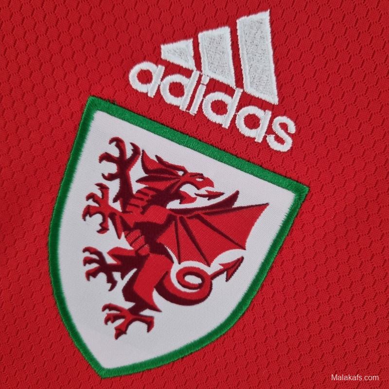 Wales 22/23 Woman Home Jersey