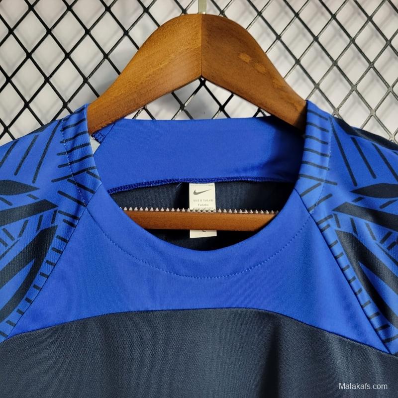 Netherlands 22/23 Training Navy Blue Jersey