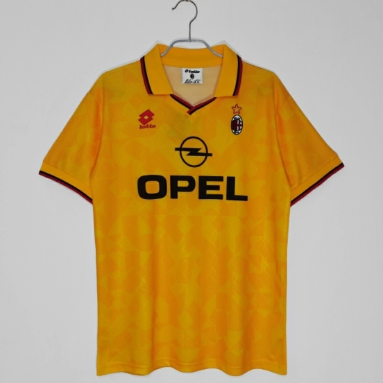 Retro 1995/96 AC Milan Third Soccer Jersey