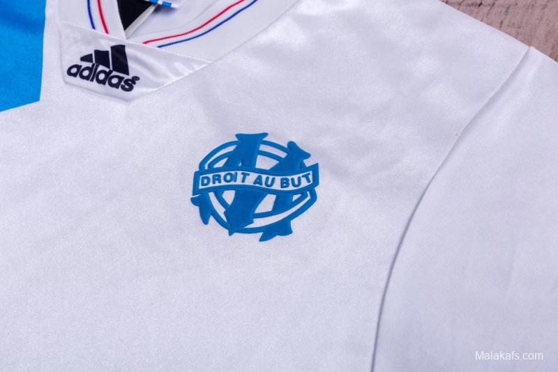 RETRO 92/93 Marseille Home Soccer Jersey