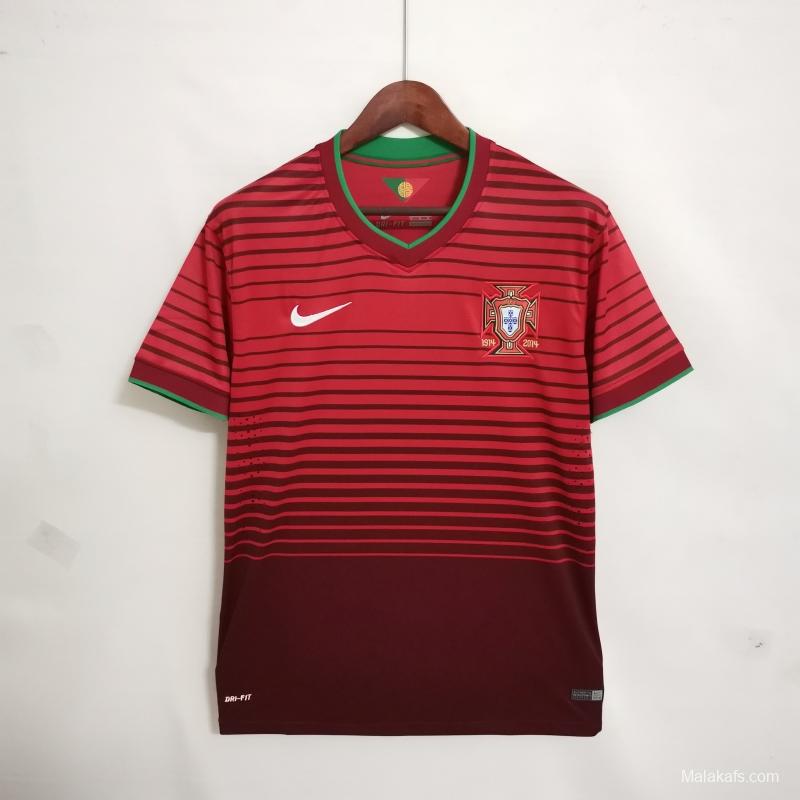 Portugal Home Retro 2014 Jersey