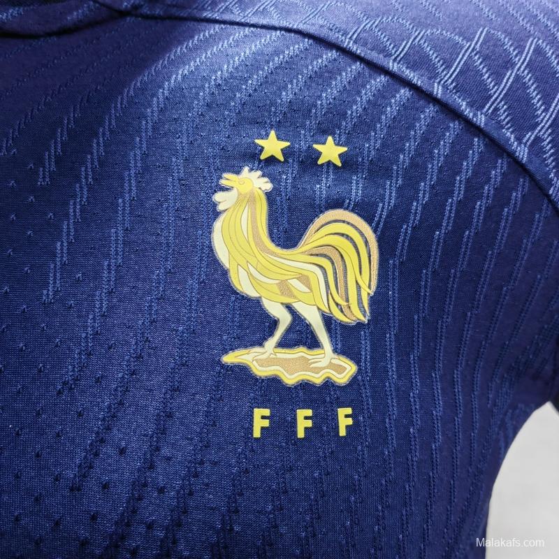 France 22/23 Home Player Version Jersey