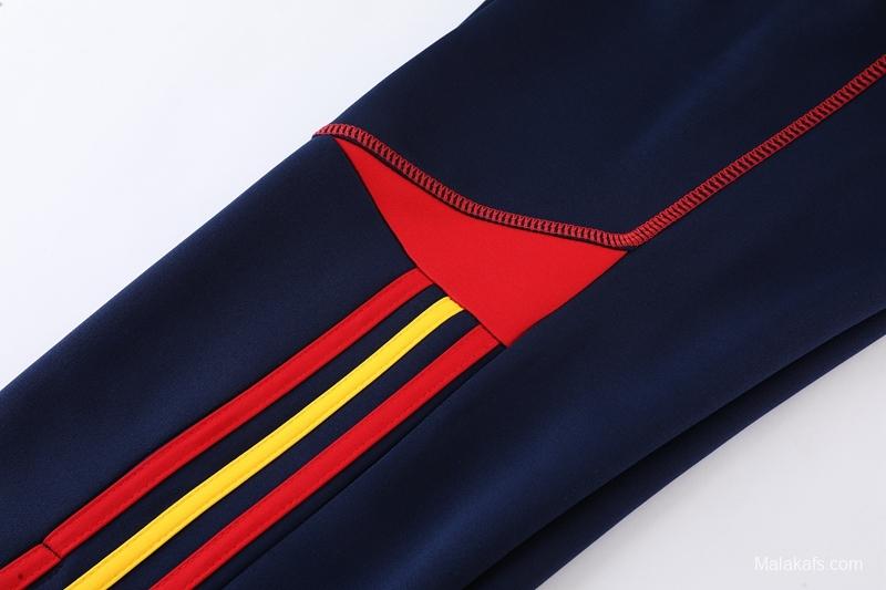 Spain 22/23 Navy Full Zipper Tracksuit