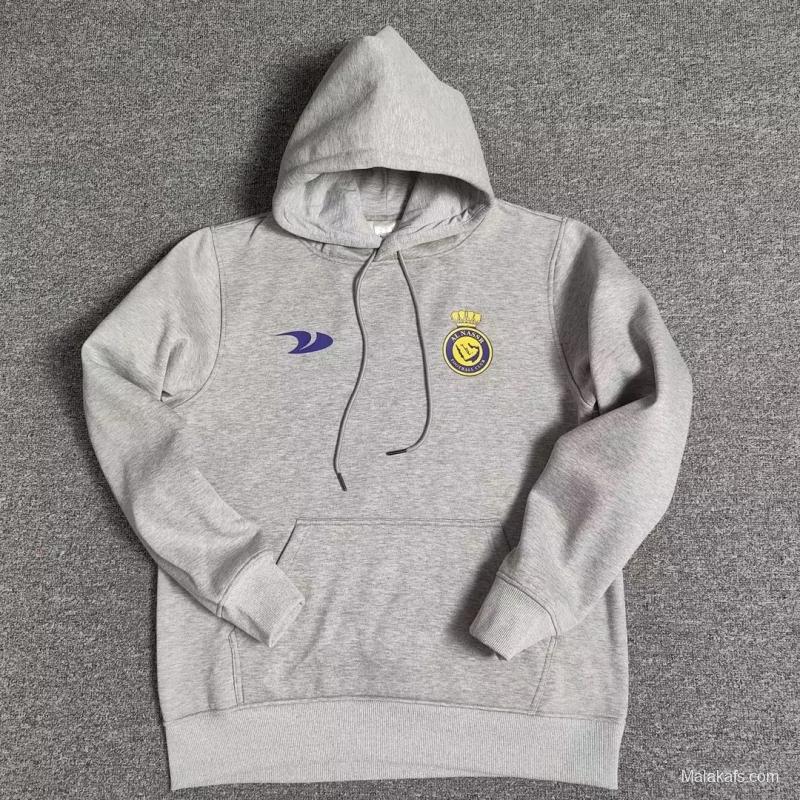 Al-Nassr FC 22/23 Home  - CR7 Ronaldo - Grey Hoodie