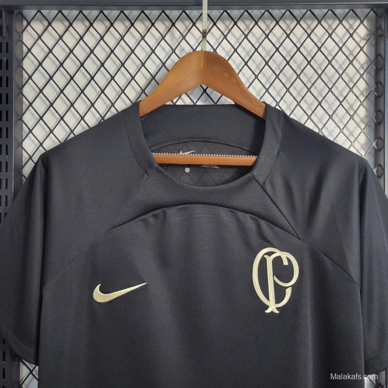 22/23 Corinthians Training Black Jersey