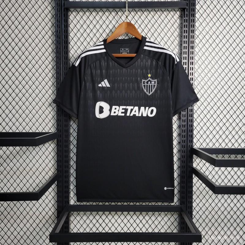 23-24 Atletico Mineiro Black Goalkeeper Jersey