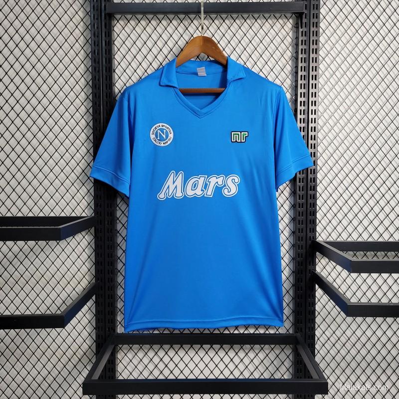 Retro 88/89 Napoli Home Jersey