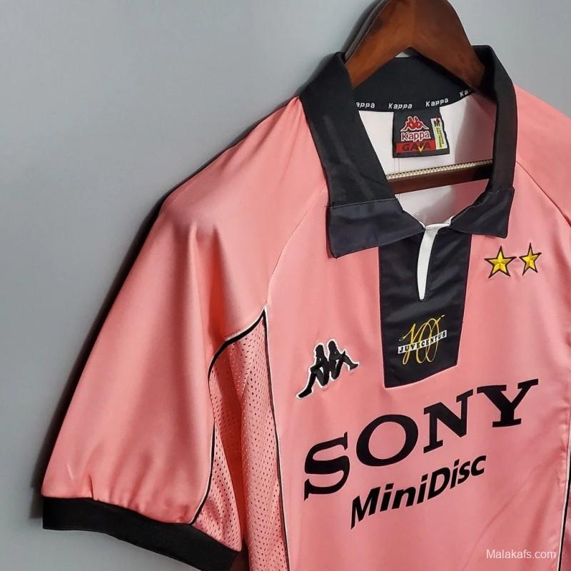 Retro 97/98 Juventus Away Pink Jersey