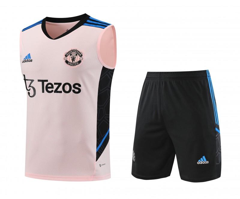 23-24 Arsenal Pink Vest Jersey+Shorts