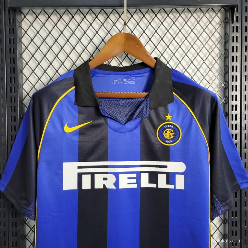 Retro 01-02 Inter Milan Home Jersey