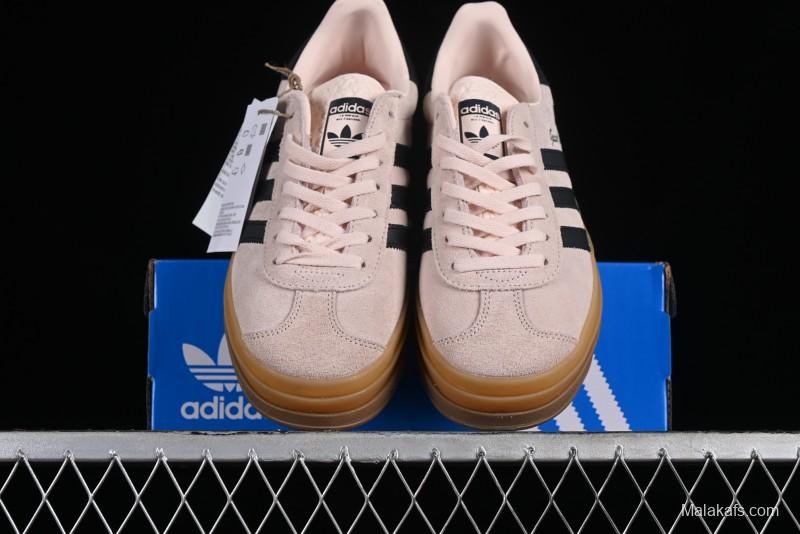 Adidas Originals Gazelle Bold IE0429 Low-Top Sneakers with Thick Sole for Casual Wear, Slip-Resistant and Durable