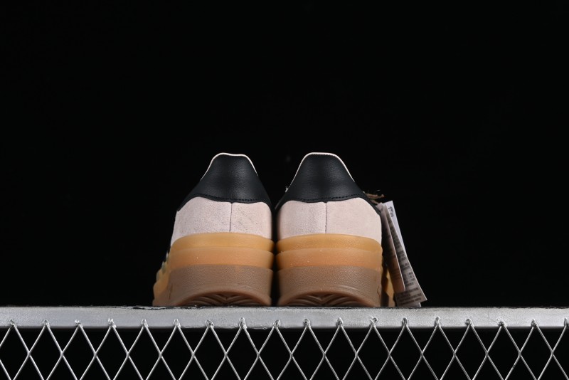 Adidas Originals Gazelle Bold IE0429 Low-Top Sneakers with Thick Sole for Casual Wear, Slip-Resistant and Durable