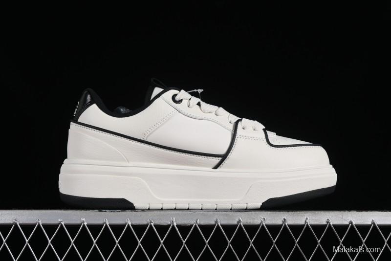 New York Yankees Chunky Liner Basic Thick Sole Platform Sneakers with 6cm Height Increase - 3ASXCA12N50WHS