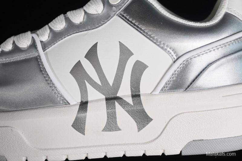 MLB Chunky Liner Metal Senior Series Lightweight Platform Casual Sneakers with 6cm Height Increase - 3ASXCLH3N50GRS