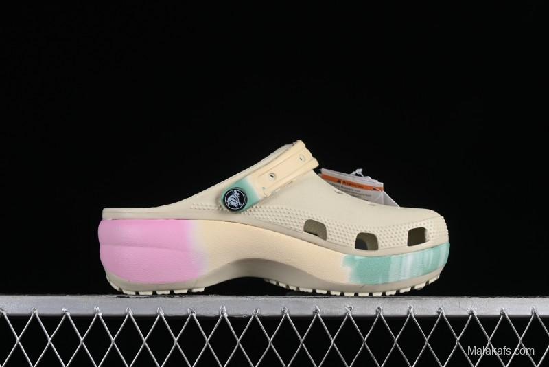 Crocs Classic Clog Cloud Retro Sandals with Adjustable Heel Strap - B.D4