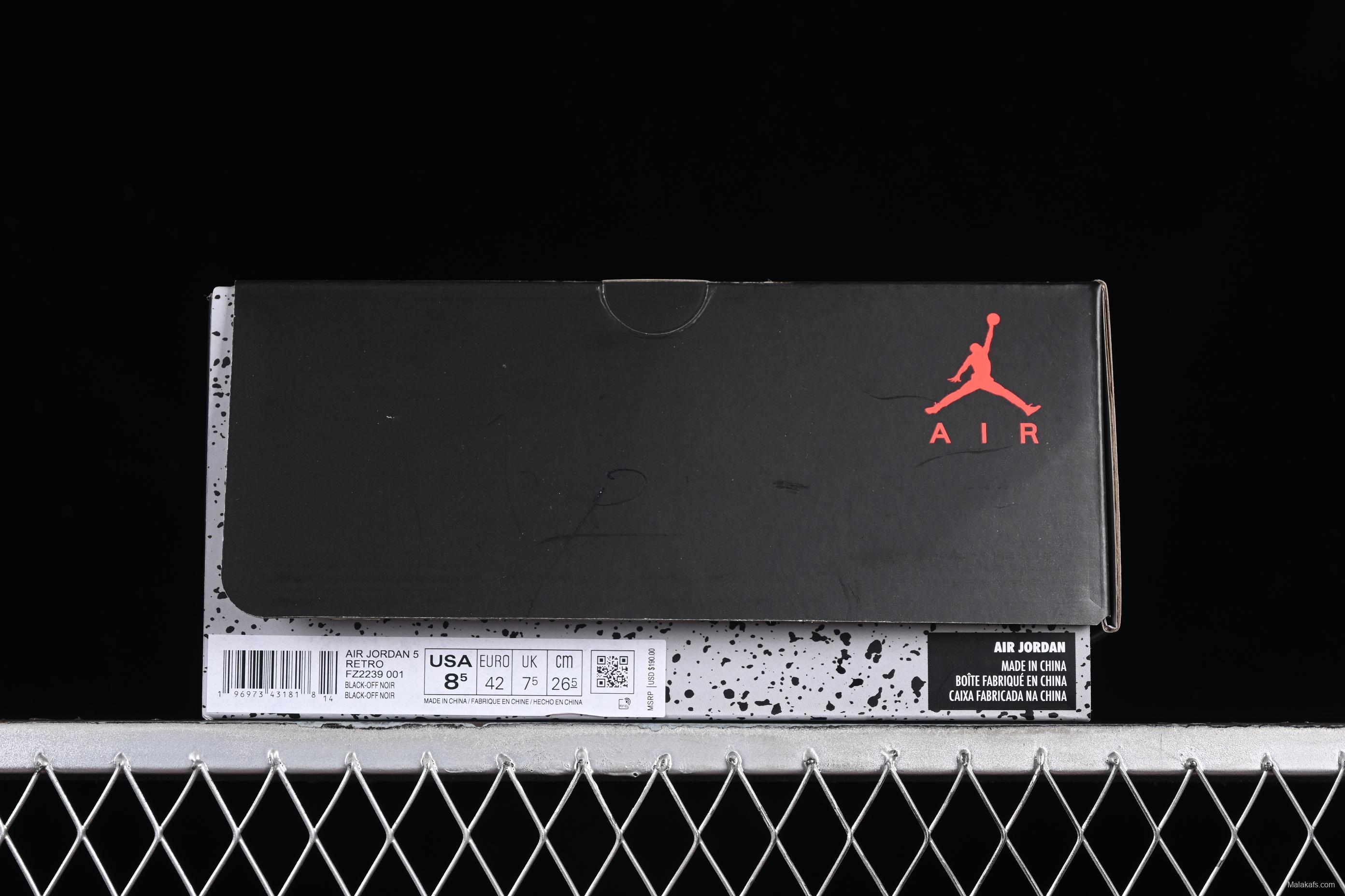 Nike Air Jordan 6 Retro Basketball Shoes with Black Leather and Suede Upper - FZ2239-001