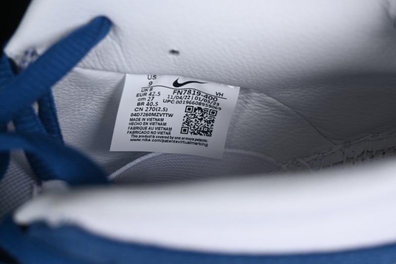 Nike Born x Raised x Nike SB Dunk Low Premium Skate Shoes with Special Foam Swoosh and Snowflake Perforations - FN7819-400