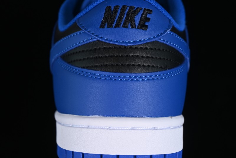 Nike SB Dunk Low Black Blue Colorway Low-Top Casual Skateboarding Shoes - CW1590-001