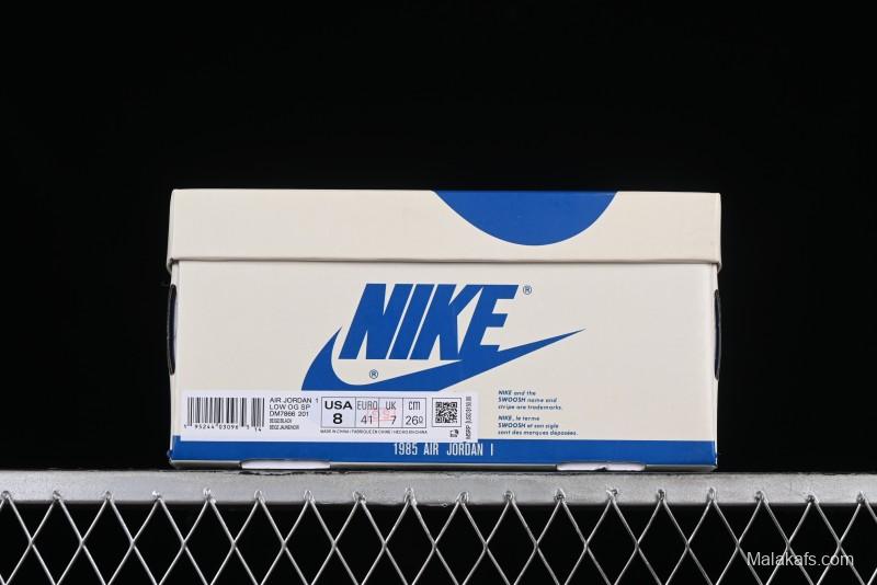 Nike Travis Scott x Air Jordan 1 Low OG AJ1 Reverse Swoosh Sneakers - DM7866-201