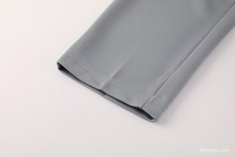 24/25 Puma Grey Full Zipper Jacket +Long Pants