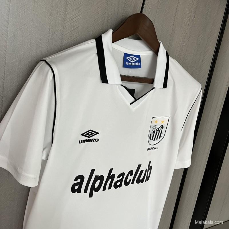 2001 Retro Santos Home Jersey