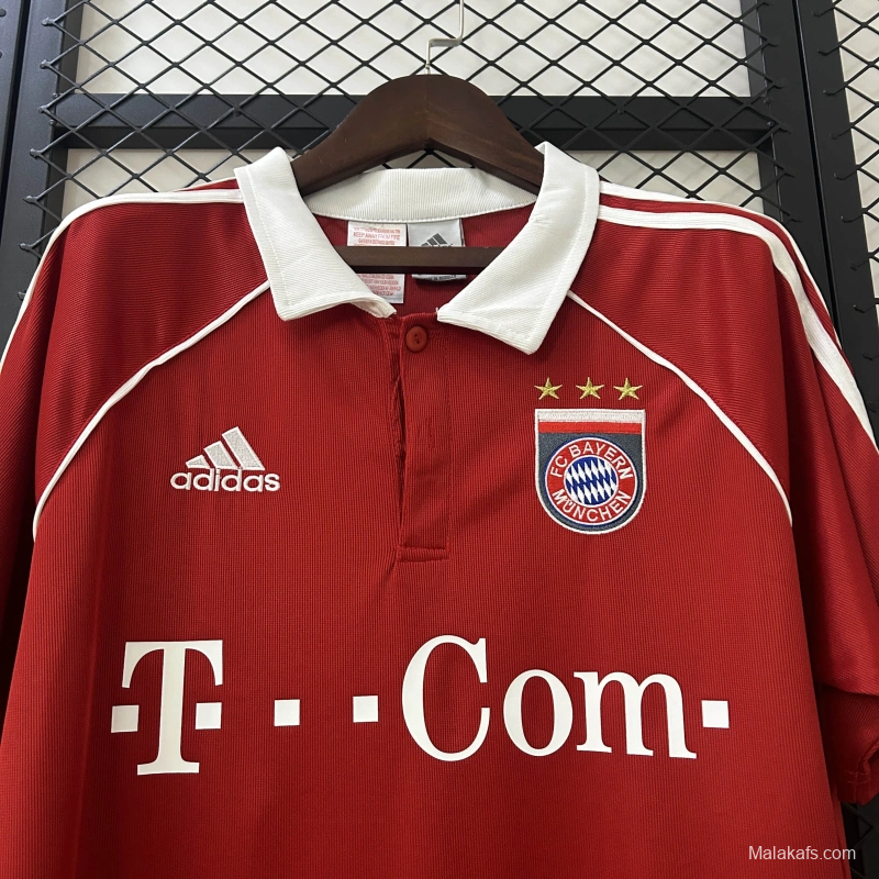 05/06 Retro Bayern Munich Home Jersey