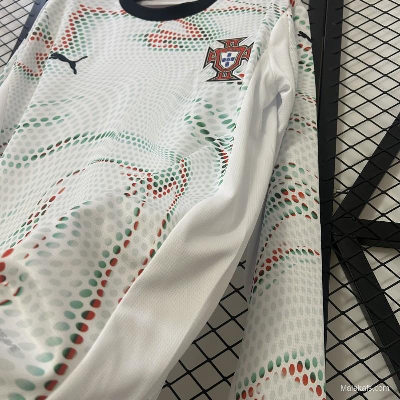 2025 Long Sleeve Portugal Away Jersey