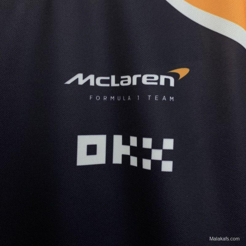 2025 F1 Formula Orange/Navy Mclaren Jersey