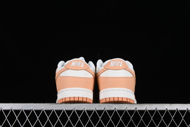 Nike Dunk Low "Harvest Moon" SB Skateboarding Shoes in Beige Orange - DD1503-114