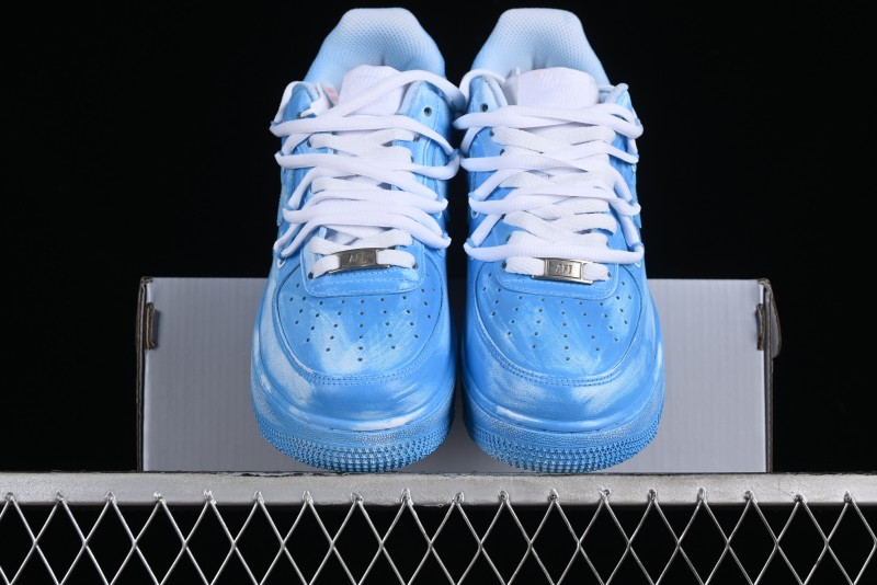 Nike Air Force 1 '07 Low Tie-Dye Blue Casual Sneakers - YY2024-929