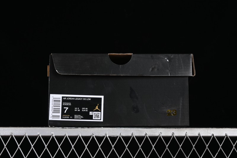 Nike Air Jordan Legacy 312 Low Basketball Shoes with Velcro Strap - HJ9199-111
