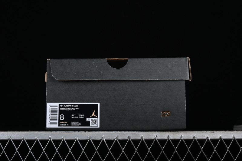 Nike Air Jordan 1 Low AJ1 Casual Lifestyle Sneakers - 553558-414