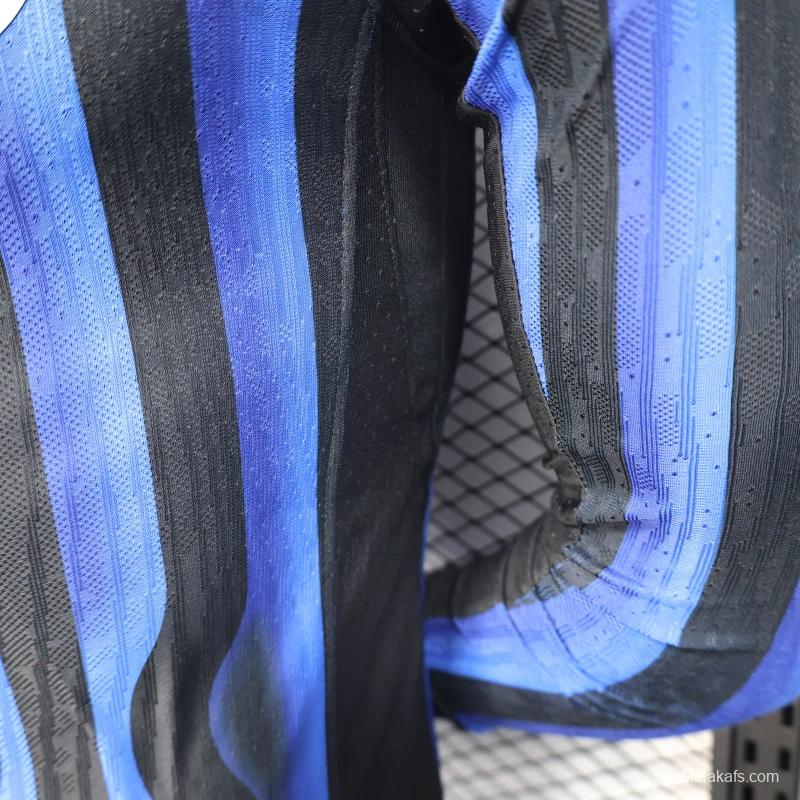 25/26 Player Version Inter Milan Home Long Sleeve Jersey