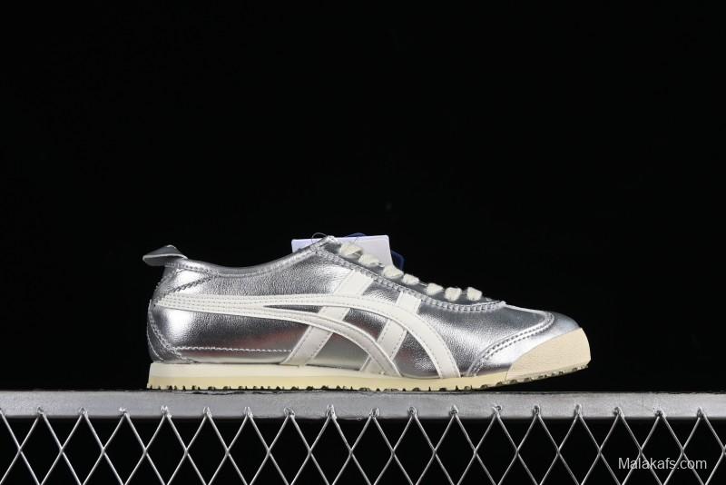 Onitsuka Tiger Mexico 66 Low-Top Leather Sneakers for Casual Running - THL7C2-9399