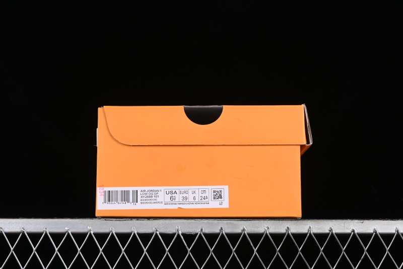 Nike Travis Scott x Fragment Design x Air Jordan 1 Low OG SP AJ1 LV Collaboration Casual Sneakers - XY2688-101