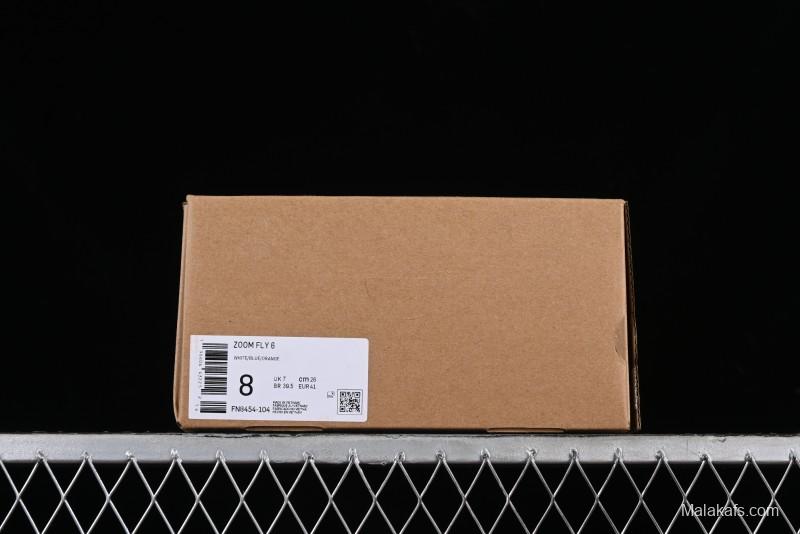 Nike Zoom Fly 6 Lightweight Responsive Running Shoes with Carbon Fiber Plate - FN8454-104