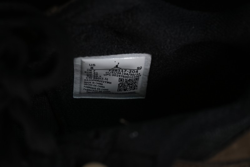 Nike Travis Scott x Jordan Cut The Check AJ1 Basketball Shoes with Velcro Design - FZ8117-204