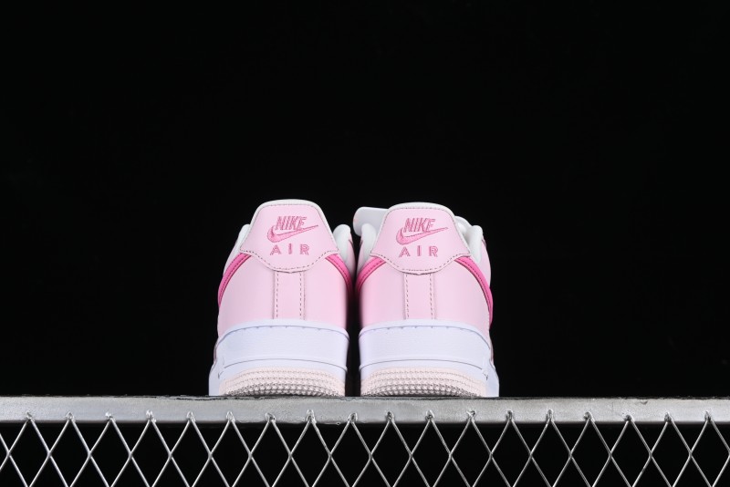 Nike Air Force 1 '07 Low White Pink Casual Sneakers - HM3696-661