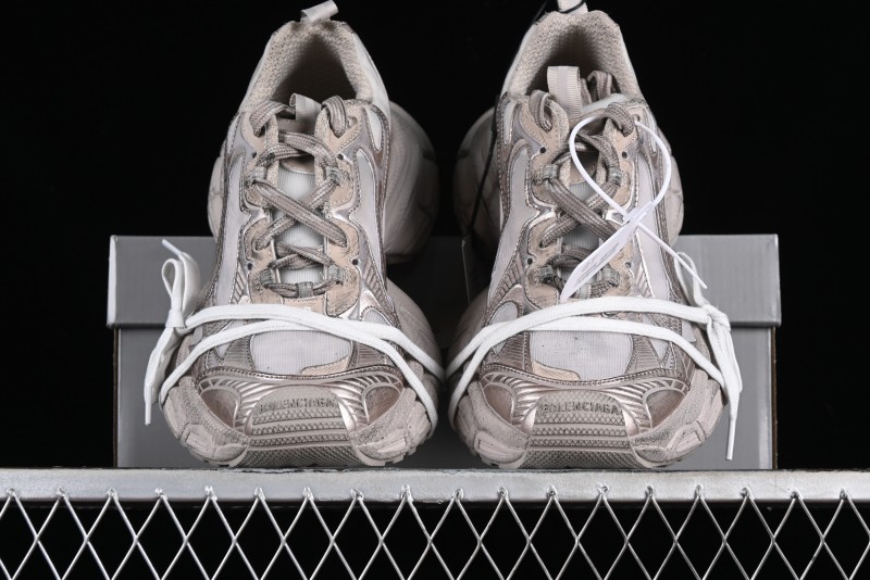 Balenciaga Phantom Sneaker Outdoor Running Shoes with Transparent Heel Strap - WTRMH2200
