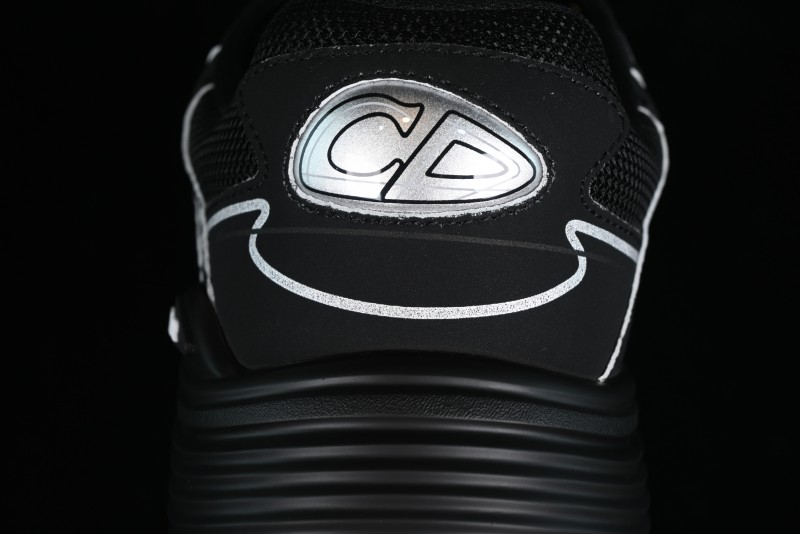 Dior B30 Sneakers with Reflective CD30 Logo and Lightweight Rubber Sole - CD30